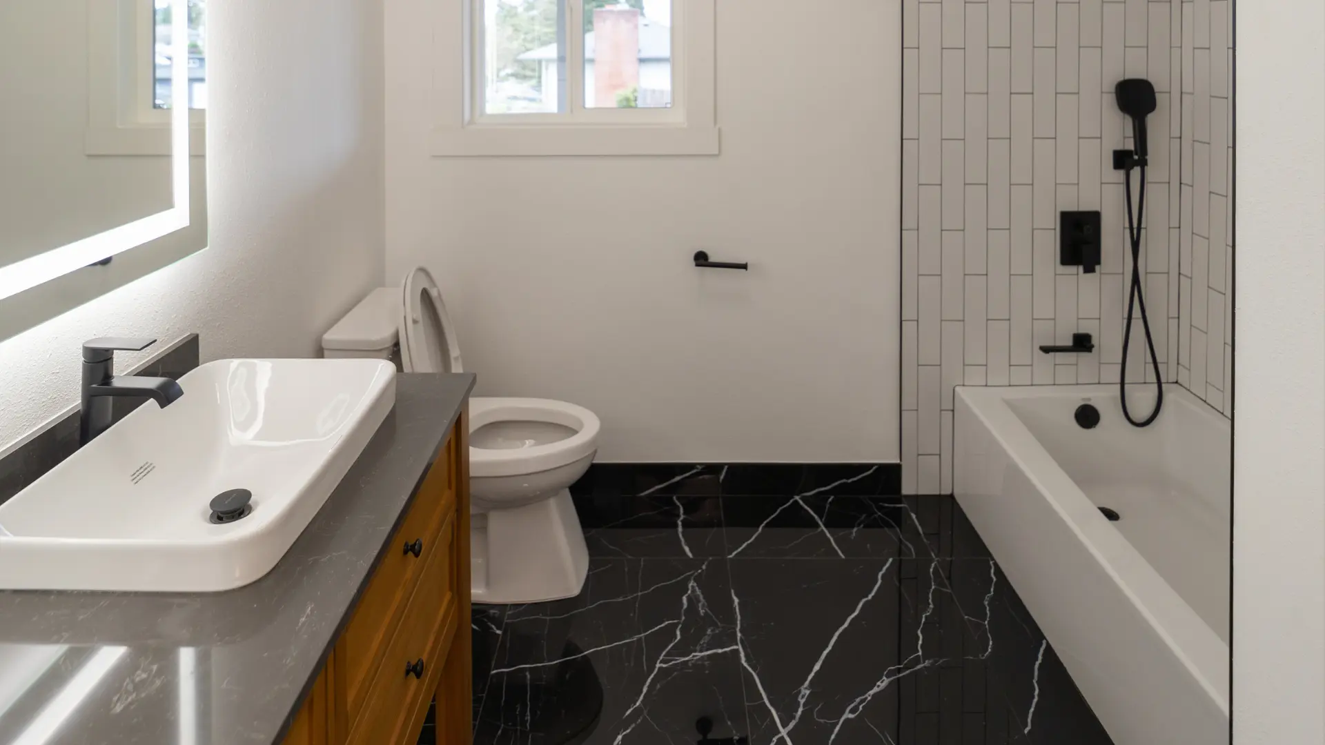 Finished After shot of FDC Bathroom Remodel